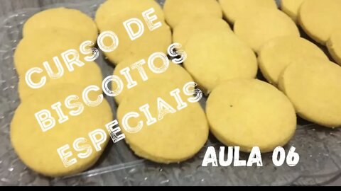 Curso de Biscoitos Especiais Aula 06 - Biscoitos Salgados de Fubá