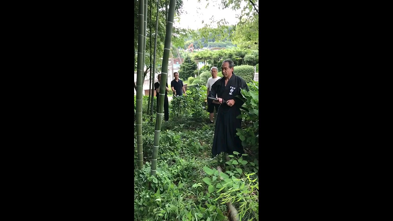 power of japanes sword kantana