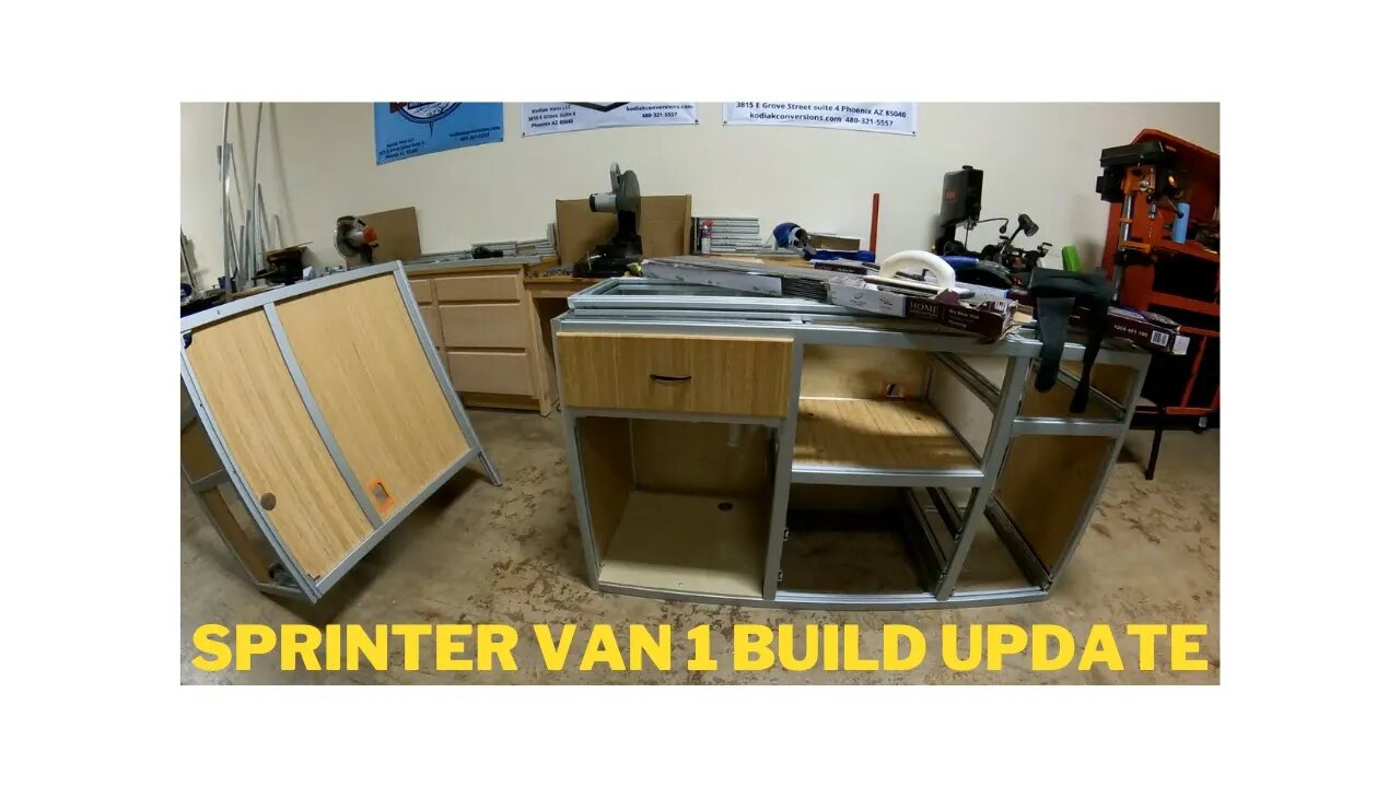 Mercedes Sprinter camper van build update, van life