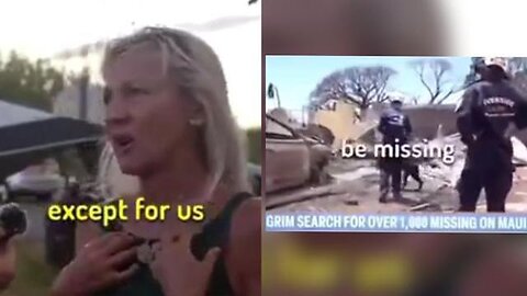 MAUI, HAWAII ~ OVER 1500 PEOPLE MURDERED