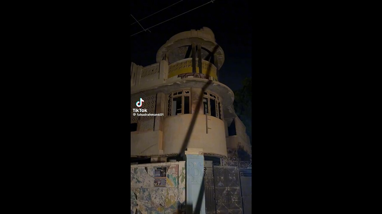 Karachi mystery ￼House