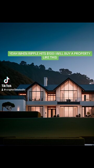I WILL BUY THIS HOUSE WHEN RIPPLE HITS $100 #polkadot #polkadotcoin #polkadotcrypto #ripple