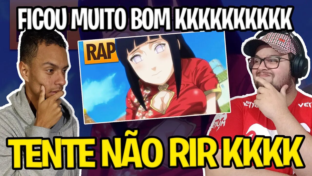 REACT RAP do NARUTO versão TENTE NÃO RIR #1! prod.Deoxys