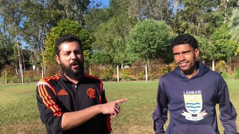 Desafio do Travessão com Lukão Pereira