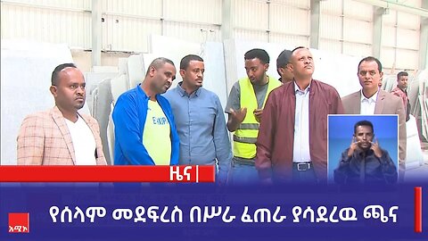 የሰላም መደፍረስ በስራ ፈጠራ ያሳደረዉ ጫና