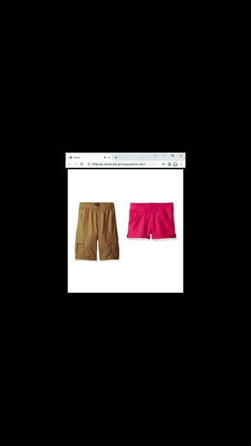 What are women and girls supposed to wear?