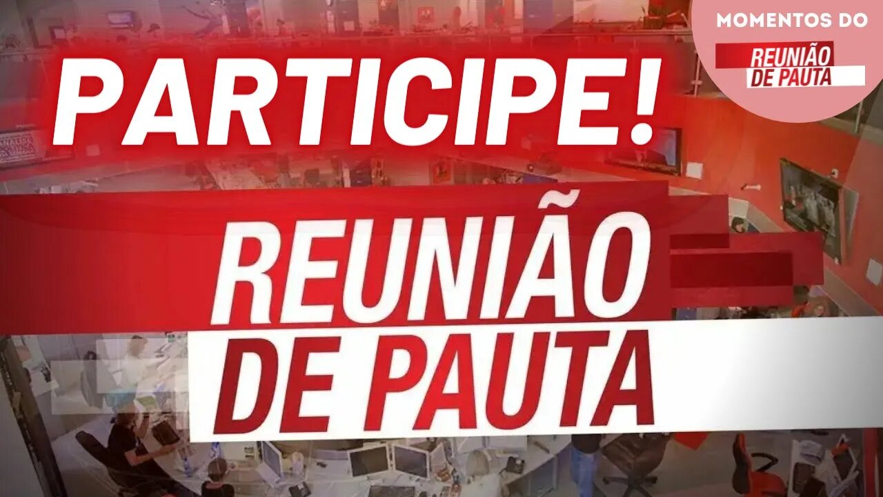 Grupo de moderadores do Reunião de Pauta | Momentos do Reunião de Pauta