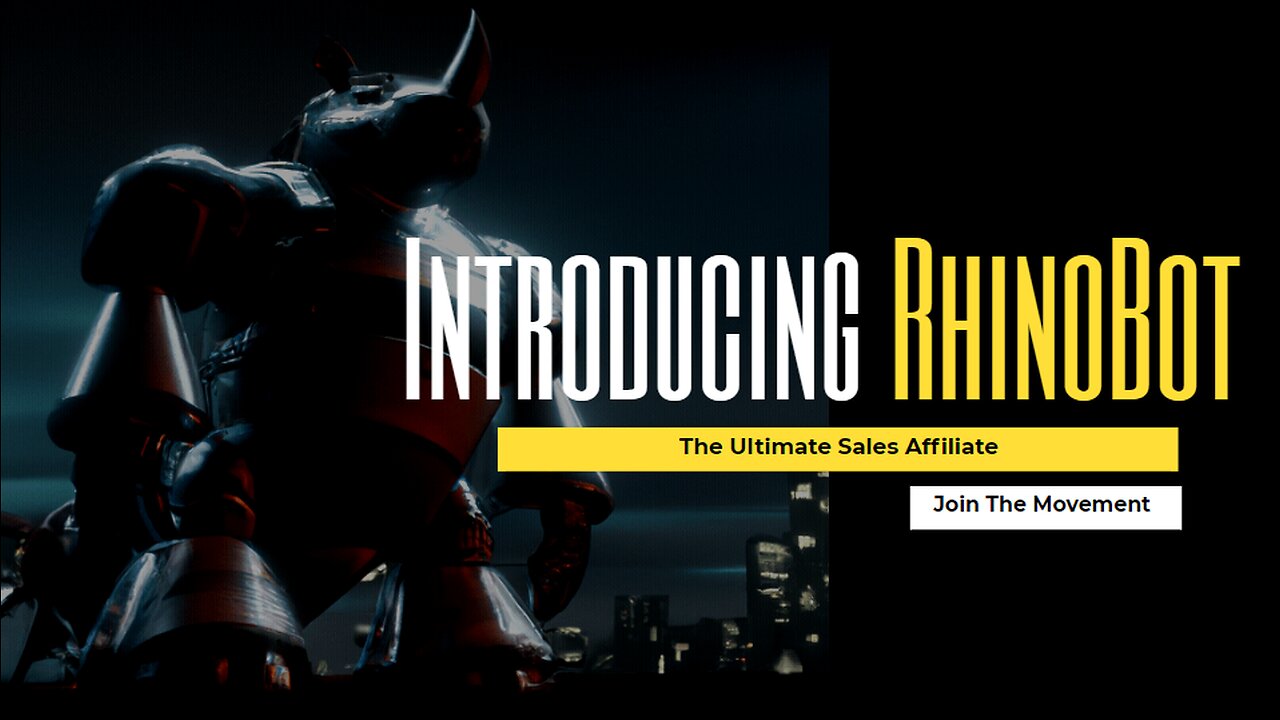 Introducing RhinoBot- The Ultimate Sales Affiliate