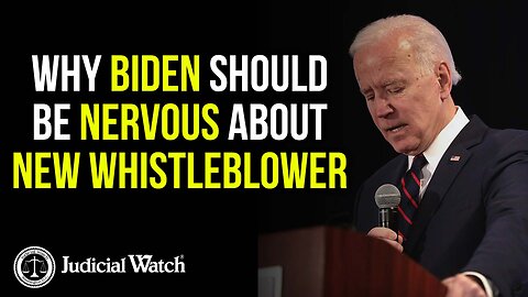 Why Biden Should Be NERVOUS About New Whistleblower!