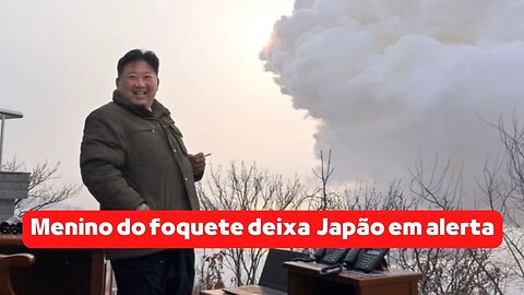 Coreia do Norte "bricando com foguetinho" deixa Japão em alerta