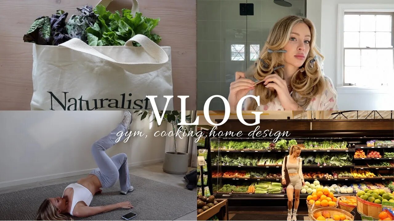 weekly vlog: home design, cooking, nature