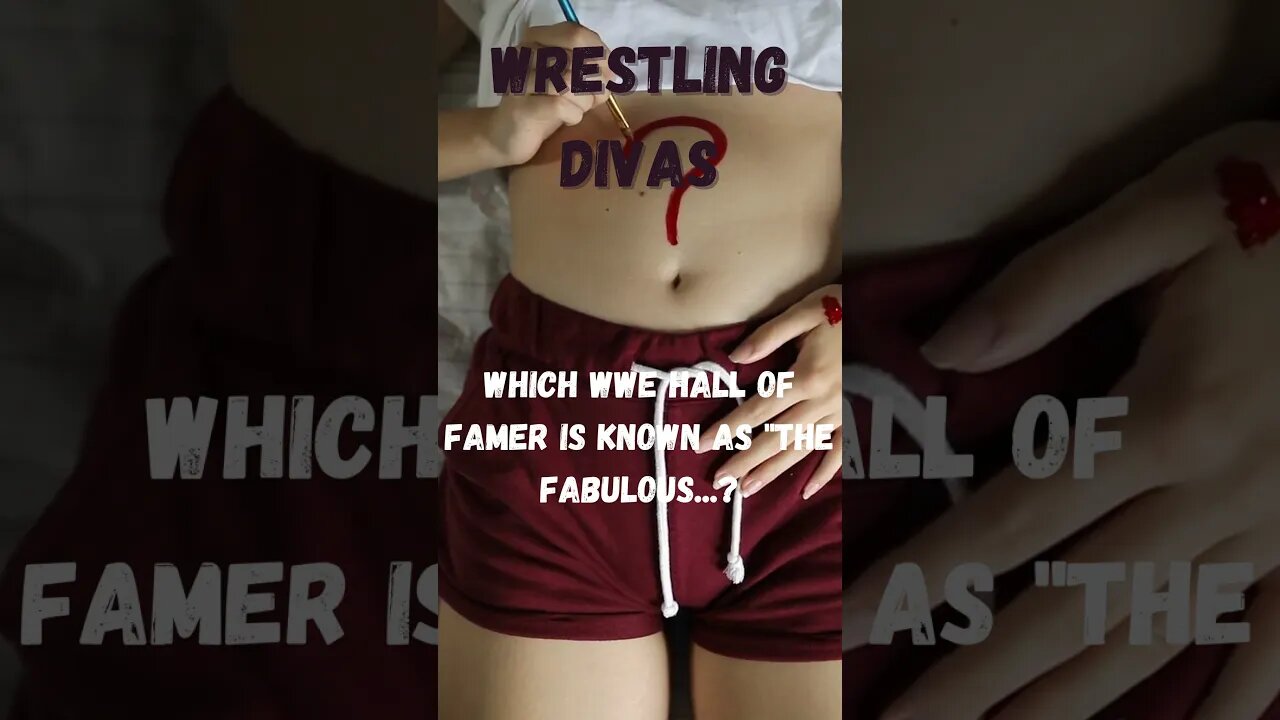 Wrestling Divas #shorts #aew #wwe #subscribe #wrestling #trivia