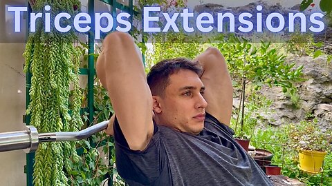 Triceps Extensions Technique For Bigger Arms