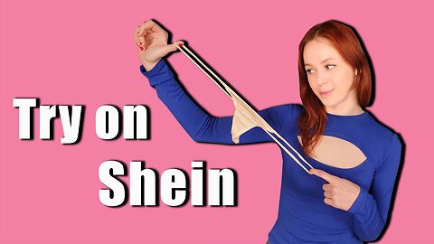 Try on incredible undergarments from Shein!