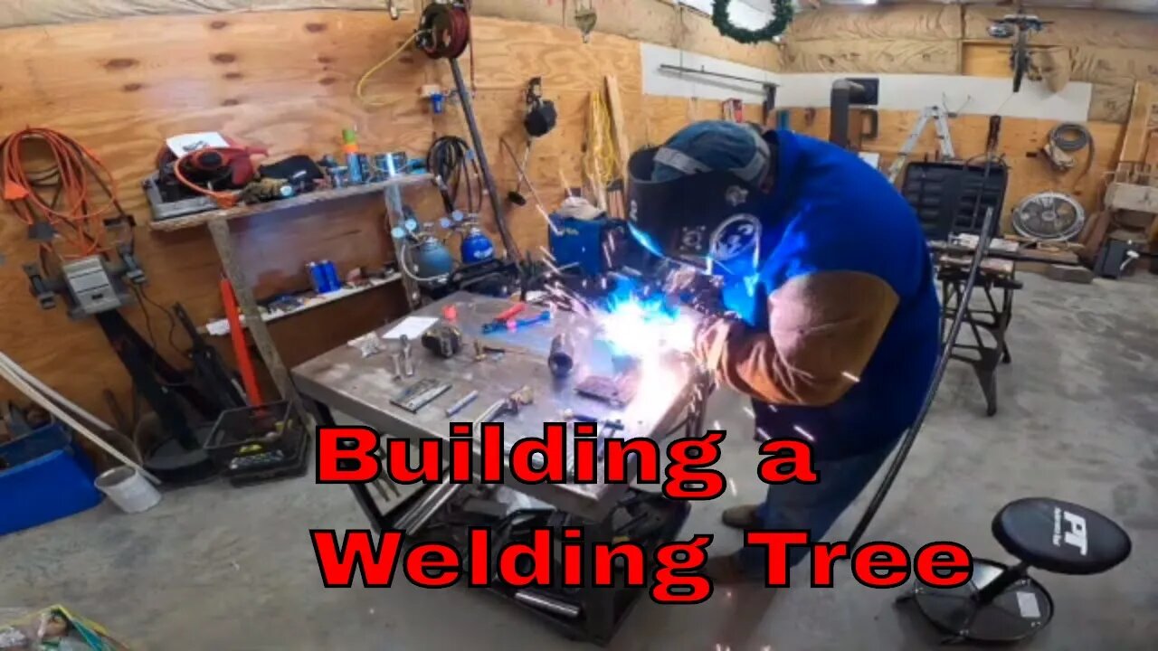 Welding tree my version using black pipe