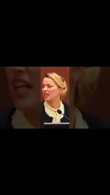 AMBER LIES OUTRIGHT ON THE STAND!