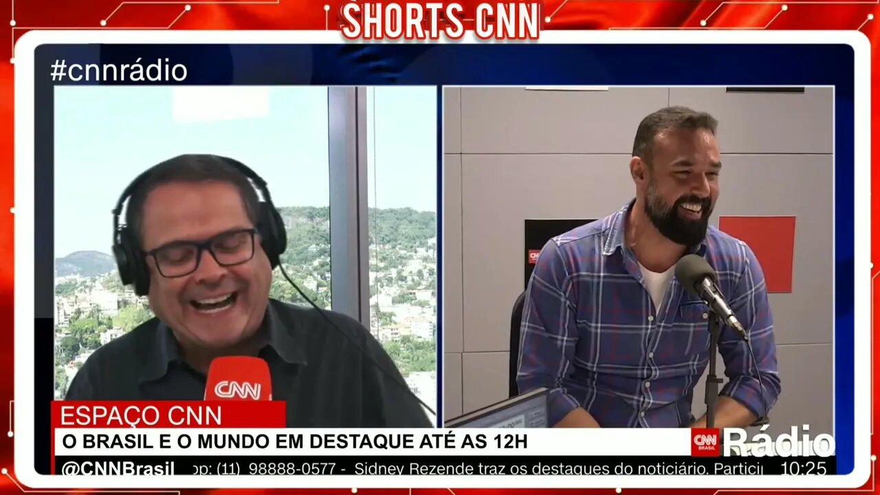 Assista ao bloco Espaço CNN da CNN Rádio apresentado por Sidney Rezende e Thais Herédia.