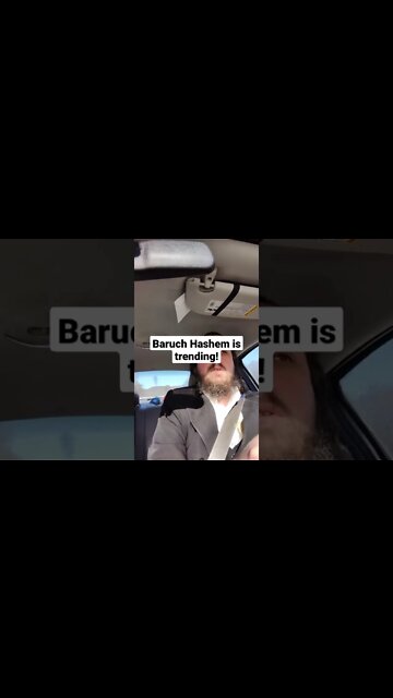 Baruch Hashem is trending!
