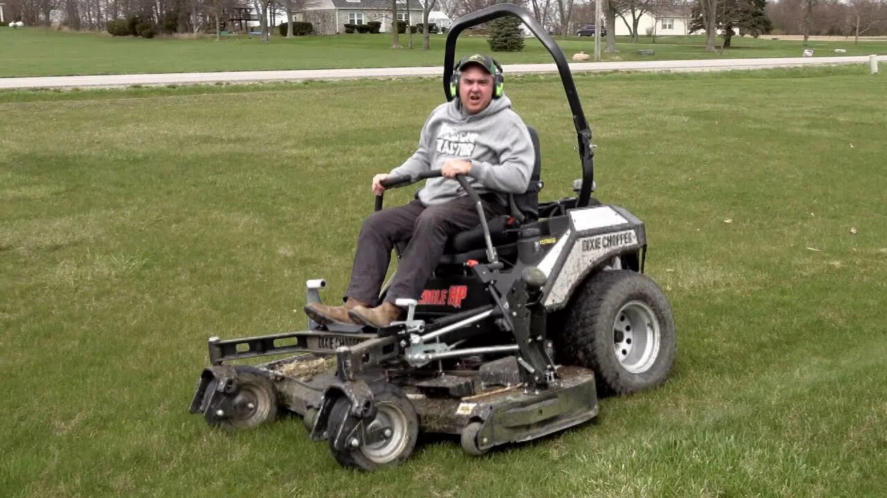 SPEED DEMON!! Can Tractor Time with Tim Handle the Dixie Chopper?