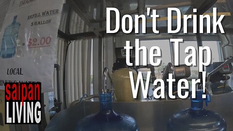 Don't Drink the Water!!! Do This Instead...