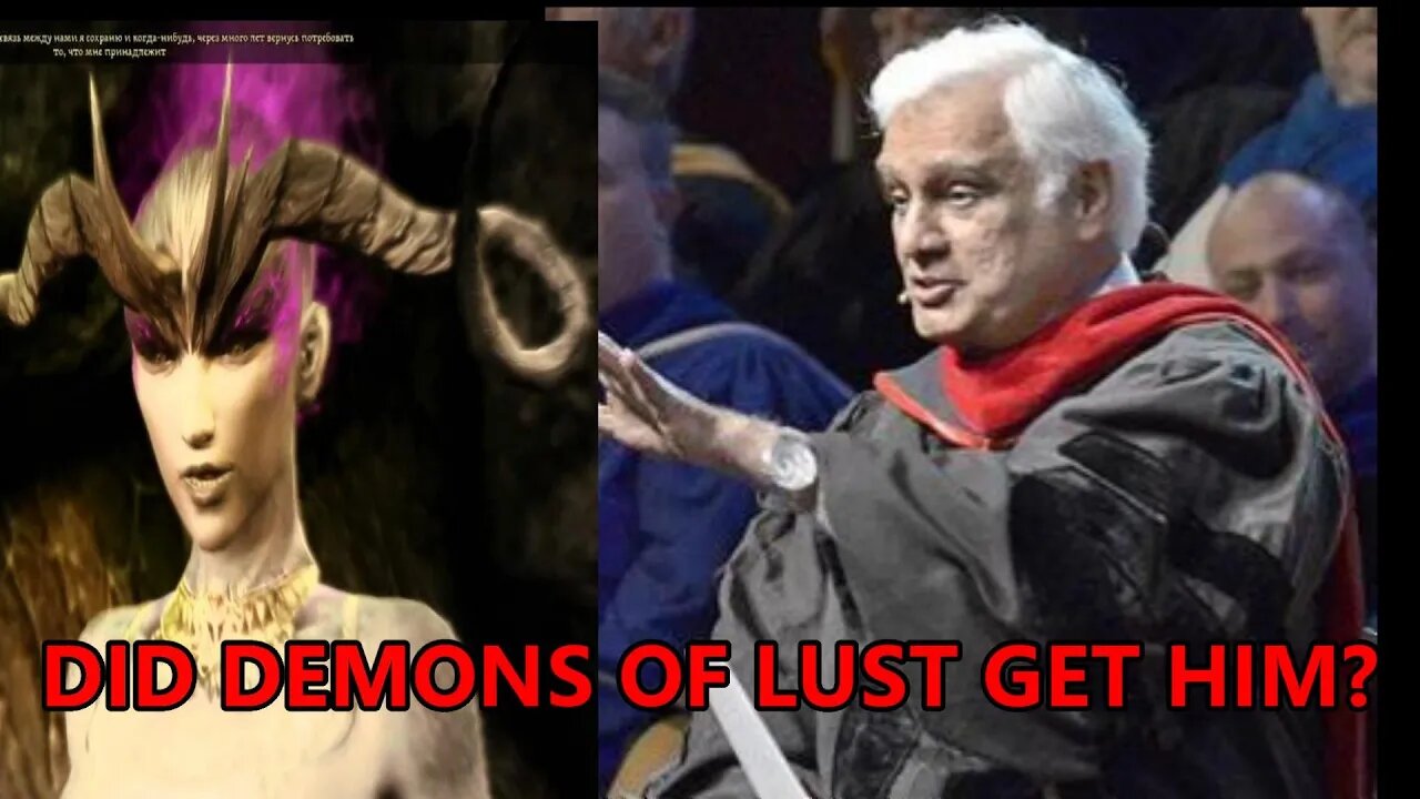 WAS RAVI ZACHARIA POSESSED BY THE DEMON OF LUST? NO ONE WANTS TO ASK?