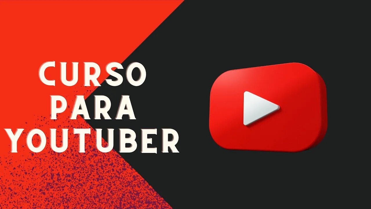 Curso de como se tornar um Youtuber #curso #youtube #youtuber