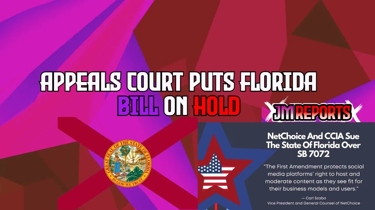 Florida court keeps censorship law bill on hold