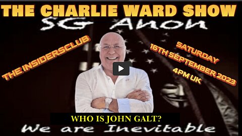 SGANON JOINS CHARLIE WARD ON THE INSIDERS CLUB THX John Galt