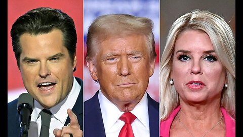 Matt Gaetz withdraws from AG nomination and Trump nominates Pam Boni in his place! Bad or Good?