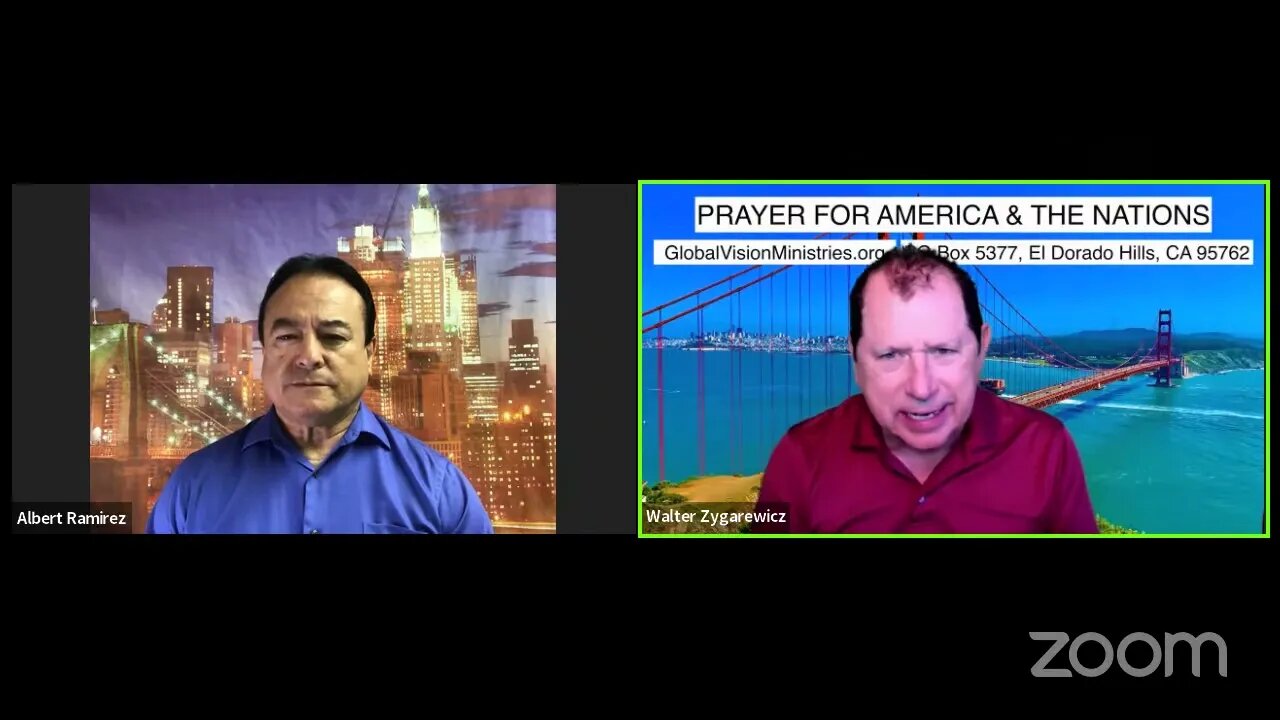 PRAYER FOR AMERICA & THE NATIONS Live Walter Zygarewicz and Albert Ramirez - Authority of Believer