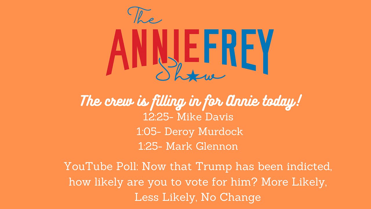 Trump Arraigned, Election Results, & a Tornado Devastates SE Missouri • Annie Frey Show 4/5/23