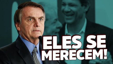 Bolsonaro quer o PT FORTE EM 2022!