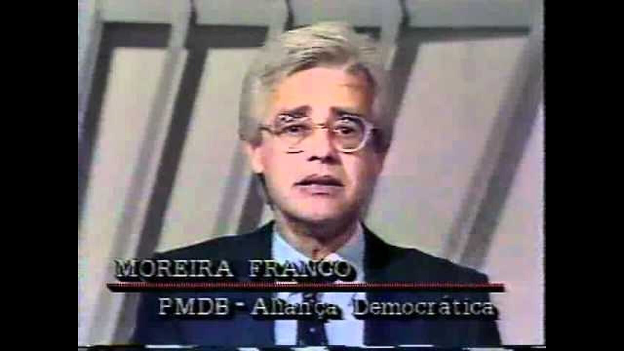 Debate na Rede Manchete para o governo do Estado do Rio de Janeiro em 1986