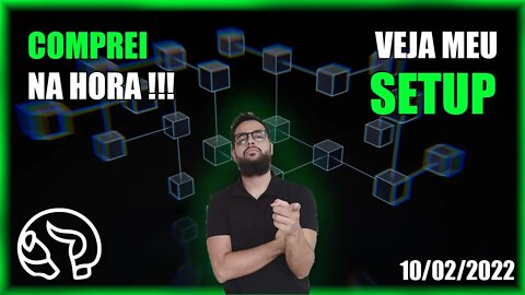 COMPREI BTC AO VIVO! Análise Bitcoin 10/02/2022