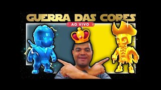#STUMBLEGUYS GUERRA DAS CORES AMARELO VS AZUL !!!