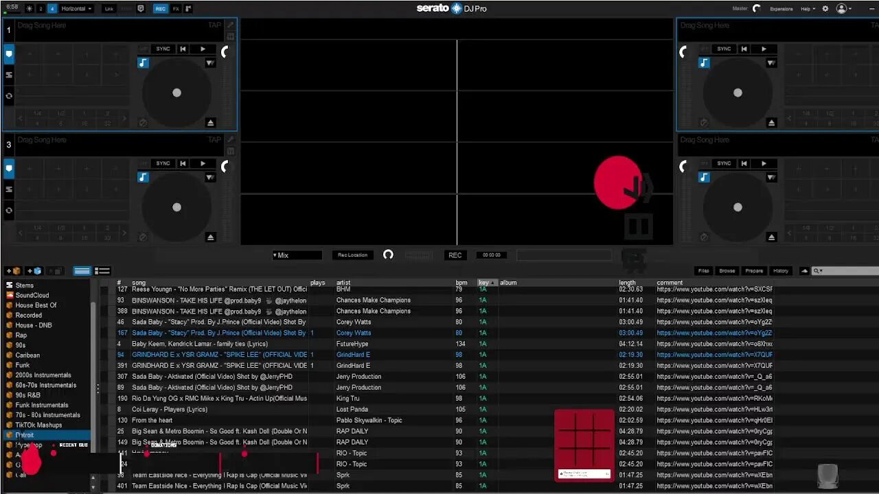 HOW TO MAKE A FIRE HOUSE + DUBSTEP MIX IN SERATO DJ PRO 🍄!! !