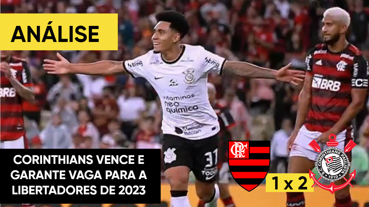 FLAMENGO 1X2 CORINTHIANS | FOI PÊNALTI PARA O MENGÃO? | ROBERT É CRAQUE E VAGA NA LIBERTA | ANÁLISE