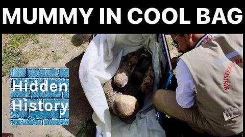 Food delivery driver in Peru kept ancient mummy in cooler bag