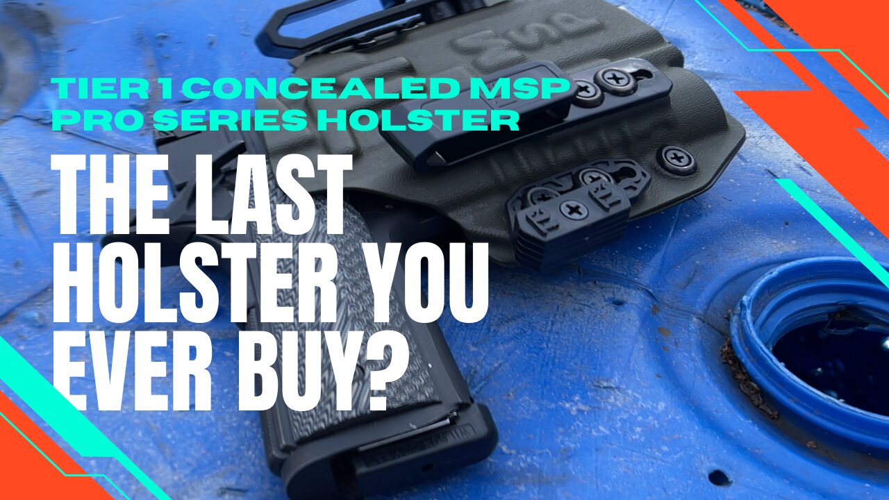 Tier1 Concealed MSP Pro Series Holster Review