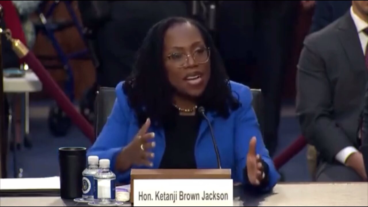 Judge Ketanji Brown Jackson confirms law as intended!