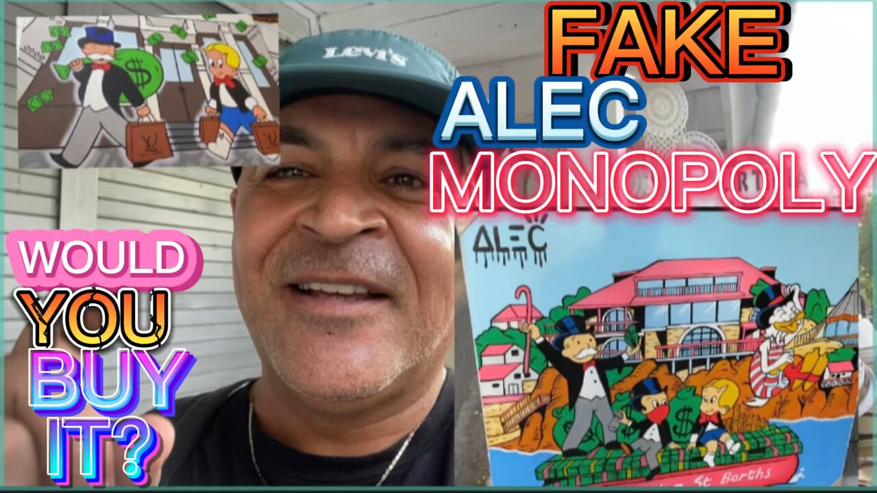 Fake Alec monopoly in Bali