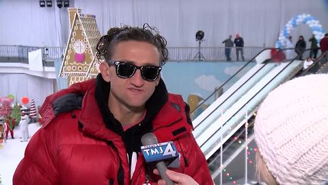 YouTube star transforms abandoned Northridge Mall to winter wonderland for children in new video