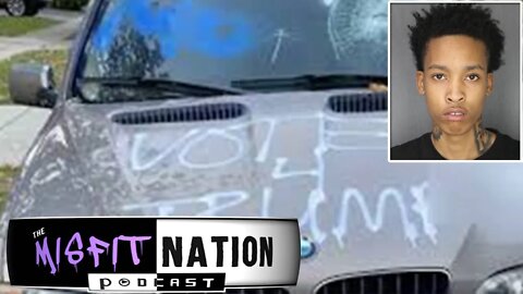 Man Vandalizes His Own Car & Blames Trump Supporters