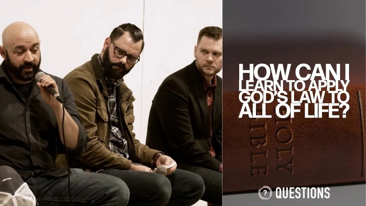 How Can I Learn To Apply God’s Law To All Of Life? (Book Recommendations)