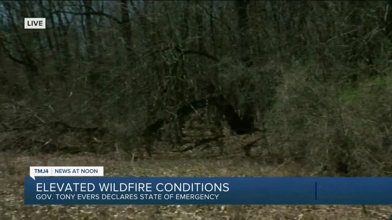 State of Emergency issued in Wisconsin due to extreme fire risk