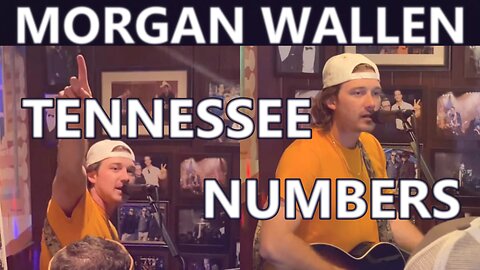 🎵 MORGAN WALLEN - TENNESSEE NUMBERS (LYRICS)
