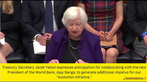 Treasury Secretary Janet Yellen expresses anticipation for collaborating with the new President