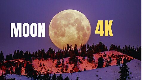 Captivating Full HD Footage of the Enchanting Full Moon