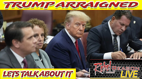 Trump Arraigned, Lets talk about it.