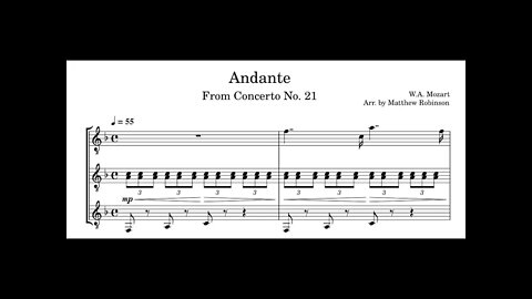 Andante - Concerto no. 21